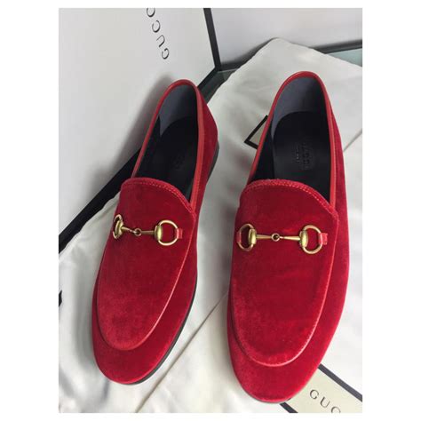 gucci velvet mocassins|gucci women's loafers.